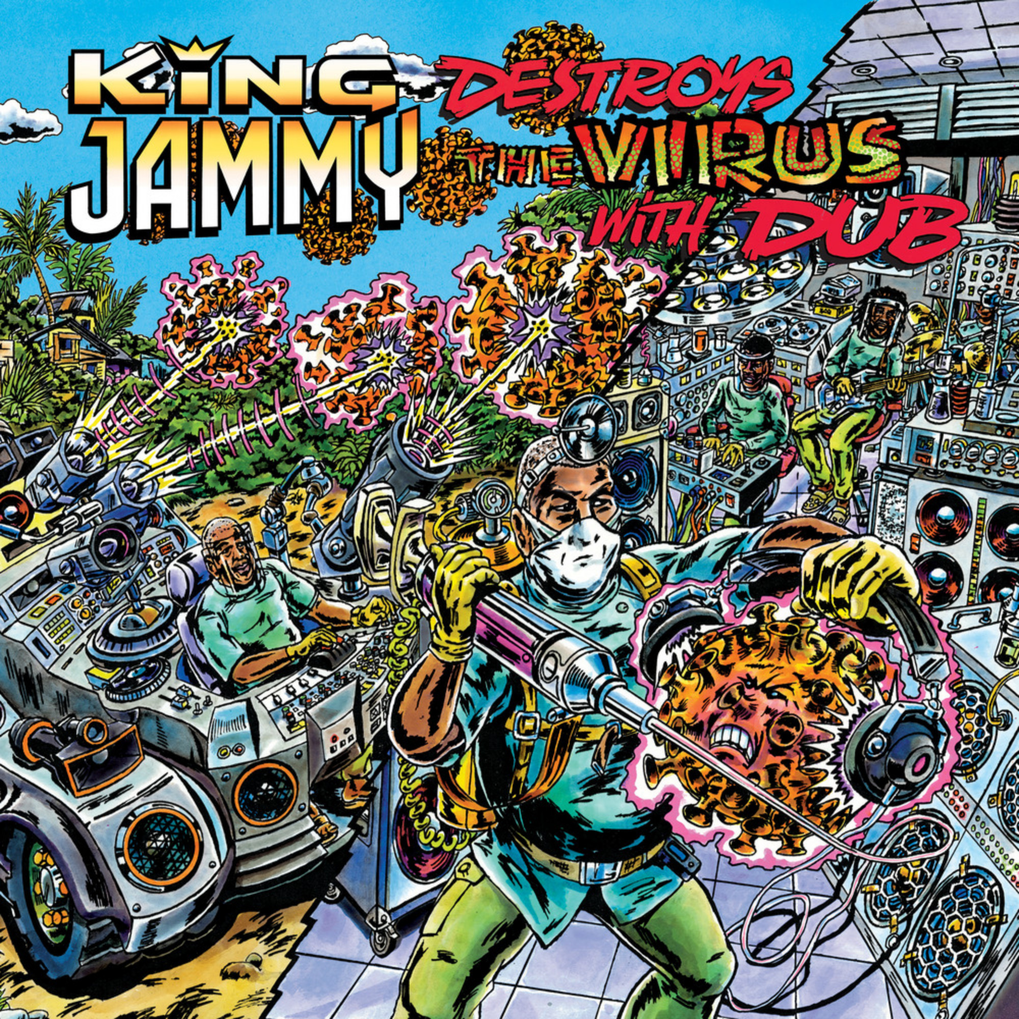 King Jammy Destroys The Virus With Dub (Front)