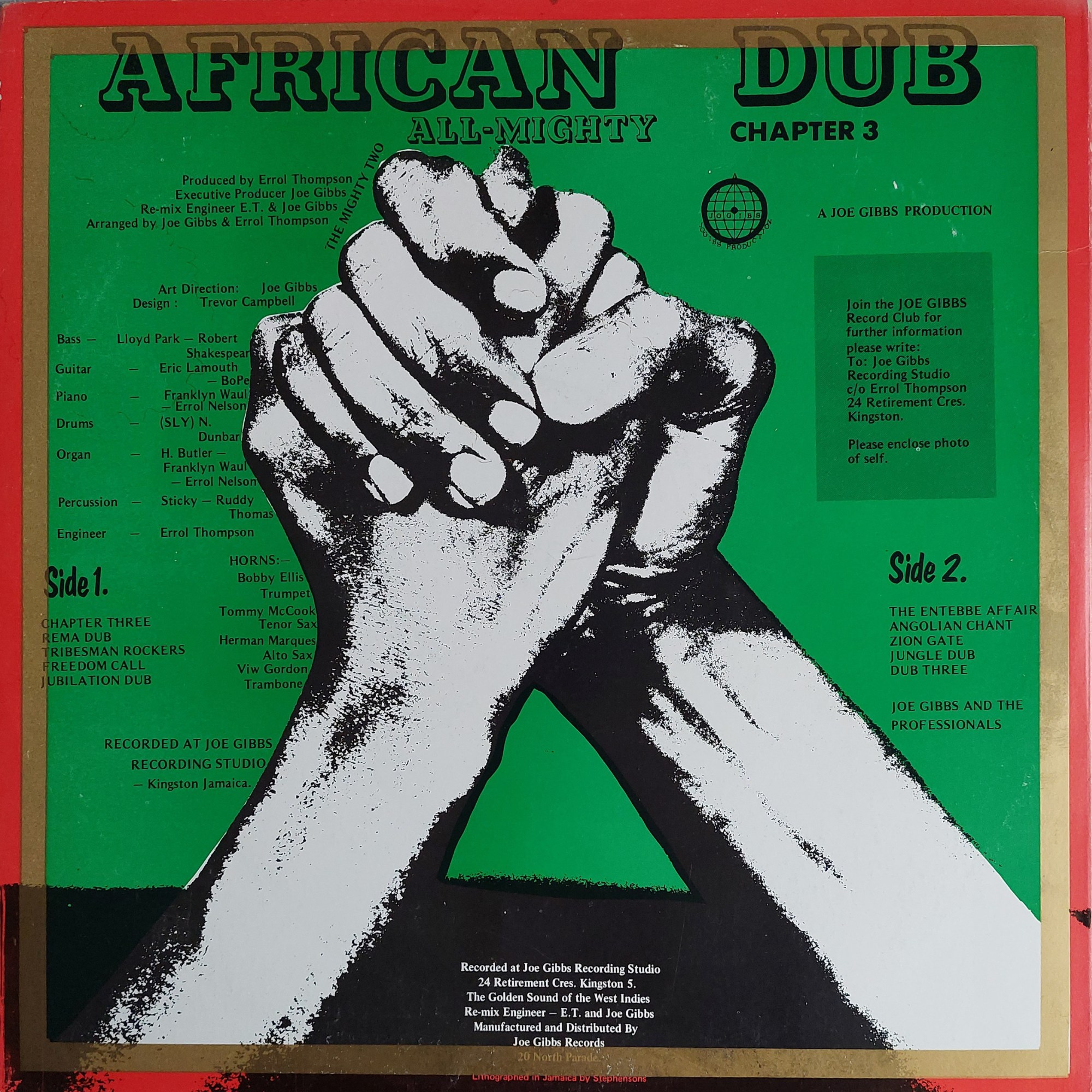 African Dub Chapter Back